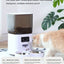 5L Double Bowls Smart Automatic Cat Feeder With Camera Cat Dry Food Video Dispenser Pet Smart Voice Recorder Auto Feeder For Dog