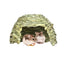 Grass House for Rabbits Folding Beds Guinea Pig Hideouts Small Animal Play Hideaway Bed Habitat Decor Pet Hay Bed Playhouse