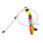 Wire Feather Cat Tickling Stick Pet Products for Cats Pet Cat Toys Interactive Cat Stick Toy Kitten Playing Pet Accessories