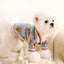 Autumn Winter Dog Clothes Chihuahua Bichon Pet Dog Sweater Soft Striped Cardigan Coat Puppy Warm Knitted Jacket Dog Girl Costume