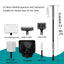 6 in1 Aquarium Fish Tanks Cleaning Tools Kit Algae Tank Cleaner Set Aquarium Cleaner Fish Tank Net Scraper Sponge accessories