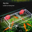 Aquarium Feeding Ring Fish Tank Station Floating Food Tray Feeder Aquarium Accessory with Strong Suction Cup New