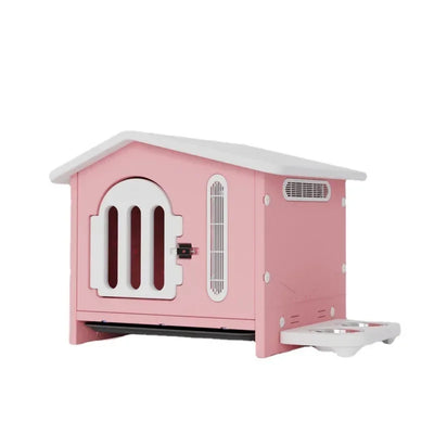 Dog Kennel Indoor and Outdoor Ventilation and Breathable Easy To Install Easy To Clean Thickened Not Deformed Luxury Pet Villa