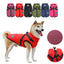 Winter Dog Clothes For Small Dogs Warm Fleece Large Dog Jacket Waterproof Pet Coat With Harness Chihuahua Clothing Puppy Costume