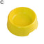 Candy Color Plastic Pet Round Bowl Cat And Dog Food Bowl Pet Small Cat And Dog Tableware Wholesale Easy To Clean Colorful