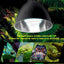 5.5 Inch Reptile Deep Dome Lampshade Snakes Lizards Geckos Terrariums Light Fixture Reptile Lamp Cap Optical Reflection Cover