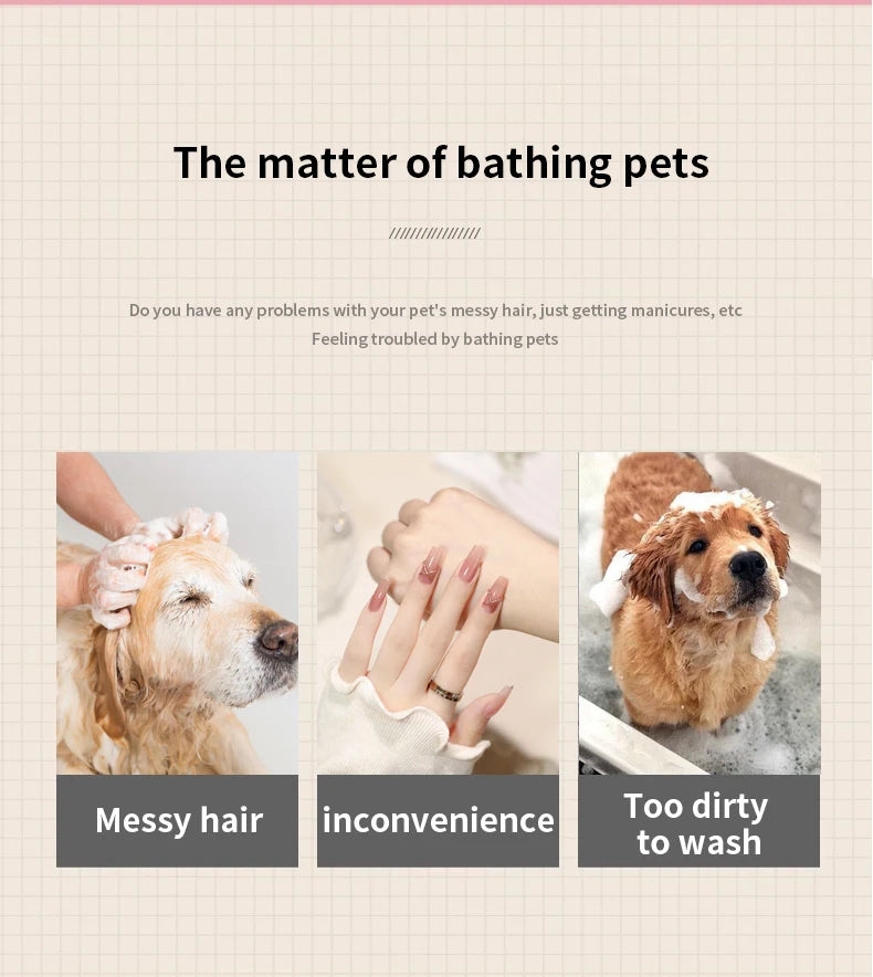 Colored Pet Steam Beauty Comb Cleanable Floating Hair Remove Tangled Hair No Need To Take A Shower Universal For Cat And Dog