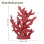 UXCELL Artificial Coral Decorations Fish Tank Coral for Aquarium Resin Coral Ornaments Simulation Undersea Water Plants
