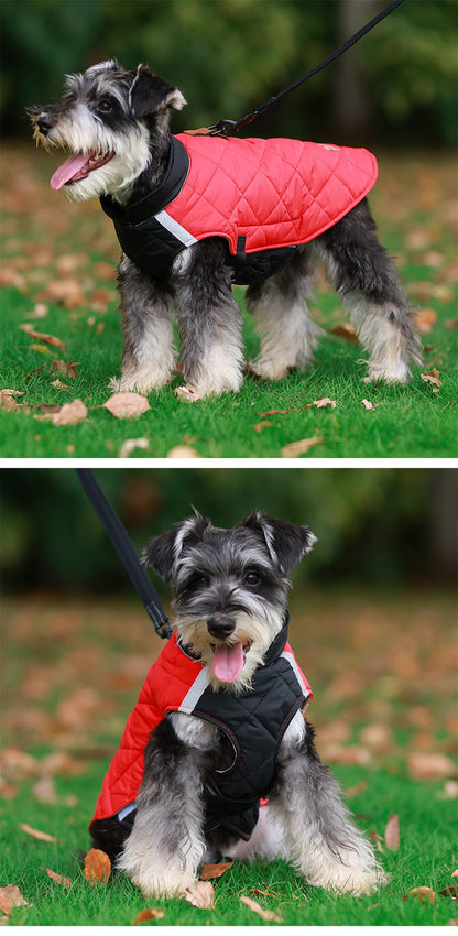 Winter French Bulldog Pet Coat Jacket for Medium Large Dogs Warm Thicken Big Dog Clothes Husky Samoyed Shiba Inu mascotas perros