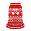 Christmas Dress for Dogs Winter Dog Clothes Dog Knitted Coat Puppy Warm Overalls Chihuahua French Bulldog Costume Dog Sweater