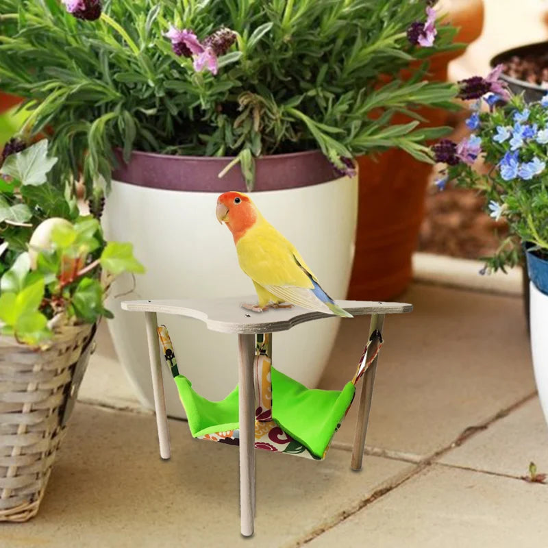 Parrot Hammock Relaxing Parrot House Parrot Nest Parakeet Cage Accessories Pet Bird Tent Toy For Small Pets Bird Toys For Conure