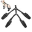 Dog Shoes Waterproof Adjustable Dog Boots Waterproof Breathable Pet Shoes Pets Paws Protector Outdoor Walking Soft Shoes