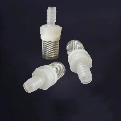 Stainless Steel Aquarium Filter Inlet Sleeve Mesh Shrimp Nets Special Shrimp Cylinder Filter Inflow Inlet Protect cessories New