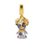 New 925 Silvering Disney Cute Bird Tiger Duck Dog Rabbit Salamander Charm Bead fit Original Bracelet Trinket DIY Women Jewelry