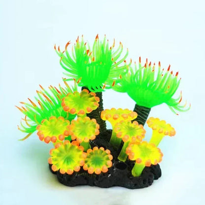 Artificial Underwater Coral  Aquarium Fish Tank Simulation Decoration Aquarium Backgrounds Plants Water Grass Accessories Home
