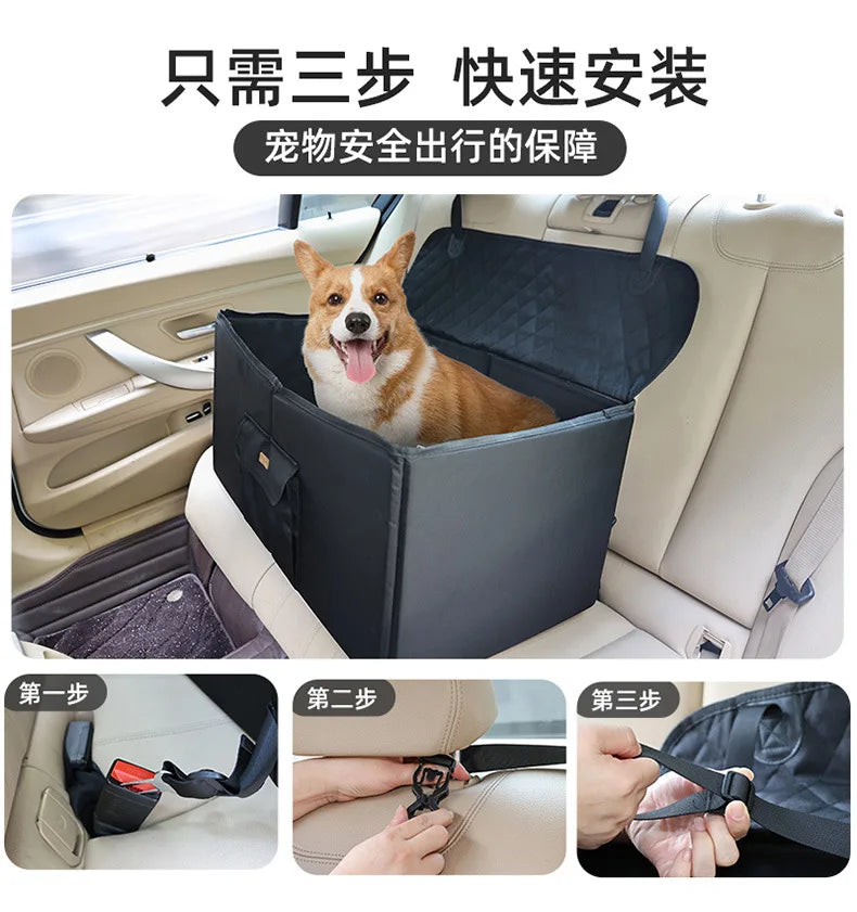 Pet high sight sightseeing car bed car seat pet cat kennel mat travel dog car pet nest bed