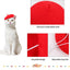 Wool Puppy Beret Adjustable Pet Hat for Cats Small Dogs Cute Beret Style Headwear for Kitten Comfortable Pet Fashion Accessories