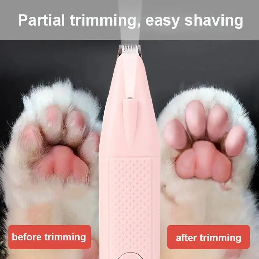 Cordless Dog Grooming Kit Cordless LED Light Rechargeable Multifunctional Pet Hair Clippers Pet Hair Clippers For Small Dogs