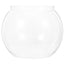 Plastic Clear Round Fish Bowl Aquarium Keeper Tank Vase Pot for Snow Living Room Tabletop Ecological Fish Tank Self