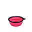 Mountaineering Buckle Silicone Pet Bowl Folding Bowl Outdoor Special Imitation Silicone Dog Bowl Portable For Outdoor Use