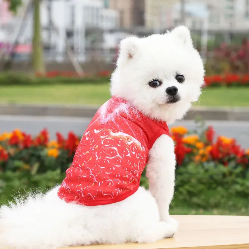 Breathable Pet Dog Clothes Summer Dog Vest For Small Dog Cute Camouflage Vest Spring and Summer Tshirt Bulldog Apparel Chihuahua