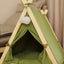 Pet Tent Cat Kennel Available in All Seasons Dog Tent with Thick Cushion Portable Removable Washable Closed