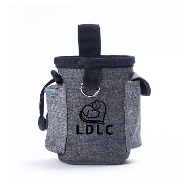 Outdoor Dog Trainings Bag Durable Poly 8 Colors Treat Bag  Dog Walking Snack Pouch Detachable Puppy TrainSnack Reward Waist Bag