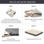 Big Pet Bed Plush Memory Foam Dog Bed for Large Dog Removable Washable Dog Mattress Pet Mat Nonslip Egg Kennel Pad Cat Sofa