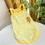 Spring and summer small dog clothing minimalist suspender thin breathable small and medium-sized dog pet cat clothing supplies