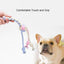 Pet Toy Chew Teething Cotton Rope Knot Ball Toys For Dog Tooth Clean Ball Bite-Resistant  Dog Chew Puppy Training InteractiveToy