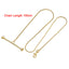 Stainless Steel Cuban Chain Dog Leash for Small Medium Large Dogs, 3ft Strong Chew Proof 18K Gold Dog Rope Chain with Bone Hand