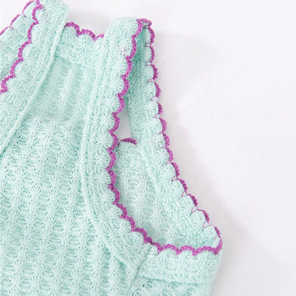 Sweet Puppy Dog Camisole Vest for Small Dogs Summer Pet Clothes Pomeranian Maltese Shirts mascotas Flower Embroidered Clothing