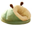 Cat Sleeping Bag Thickened Pet Sleeping Bag Winter Kitten House Multipurpos Warm Cave Nest Soft Indoor Cat Puppy House Cages