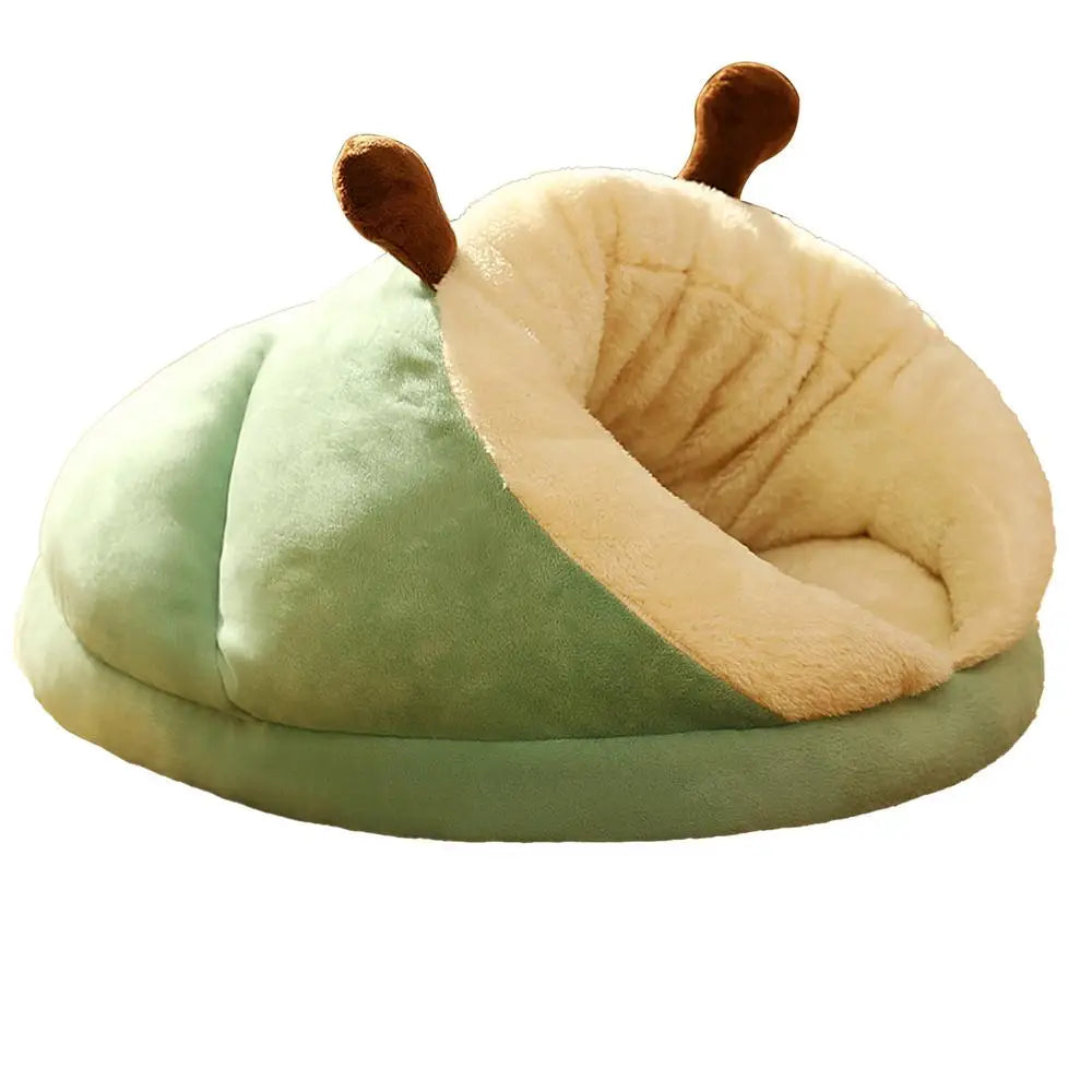 Cat Sleeping Bag Thickened Pet Sleeping Bag Winter Kitten House Multipurpos Warm Cave Nest Soft Indoor Cat Puppy House Cages