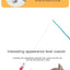 1 PCs New Elastic String Imitated Furs Bug Funny Cat Stick Suitable for Cats