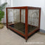 Yitongju new solid wood dog cage indoor luxury dog villa large, medium and small Shiba Inu Corgi pet kennel cage