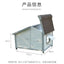 Outdoor dog house dog house Small and medium-sized dog solid wood villa Warm and rainproof in winter Samoyed outdoor kennel