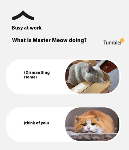 New Smart Cat Dog Toys Automatic Rolling Ball Fake Tail Rechargeable Electric Cat Bite Resistant Interactive Toy Pet Products
