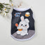 Cute Print Puppy Dog Vest Shirt Spring Summer Pet Clothes for Small Dogs Pomeranian Poodle Cat Shirts mascotas Clothing Apparel