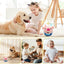 Talking Pig Toys Electric Pig Bouncing Ball Toy With Music USB Charging Pig Bouncing Jump Ball Toy For Children's Day Christmas