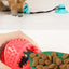 Dog Tug of War Toy Chew Toy Slow Feeder Food Dispenser Sounding Interactive Toy Firmly Suction Cup Toothbrush Durable Molar Ball