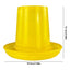 Chicken Feeder Baby Chick Feeder Poultry Feeder with Large Capacity Automatic Chicken Food Dispenser Picnic Table Feeder