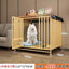 Dog cage Medium and large dog household Dog cage with toilet Square pipe Bold reinforcement Villa indoor Golden Retriever Labrad