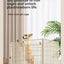 Alice Resin Dog Cage with Toilet Dog Fence Cat Cage Household Dog Cage Medium Size Indoor  Large
