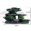 Resin Aquarium Rockery Mountain Decoration Artificial View Rock Cave Stone Tree Fish Tank Ornament Pet Supplies Home Decor New