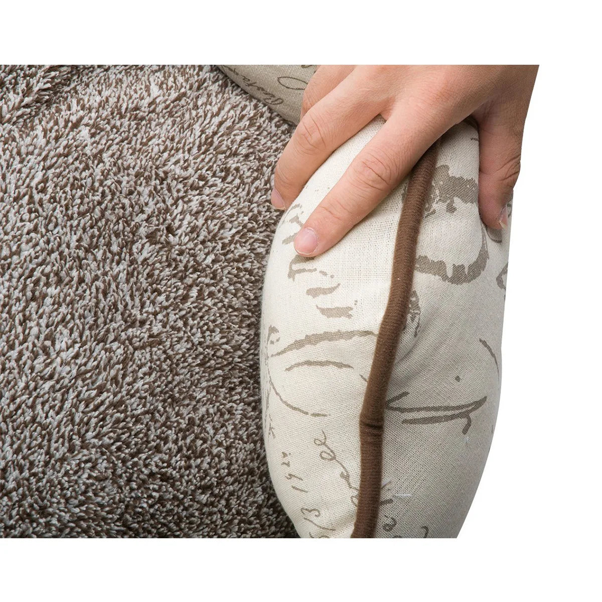 Cross-border overseas warehouses spot one piece for delivery, dog litter, cat litter, pet litter, mattress fabric, autumn and wi
