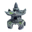 Resin Artificial Fish Tank Ancient Pavilion Decoration Aquarium Rock Cave Building Decoration Aquatic Landscaping Ornament Decor
