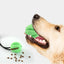 Dog Chew Ball Toys for Aggressive Chewers Interactive Dog Puzzle Toy Food Dispenser Suction Cup Dog Tug Toy for Dogs Teeth Clean