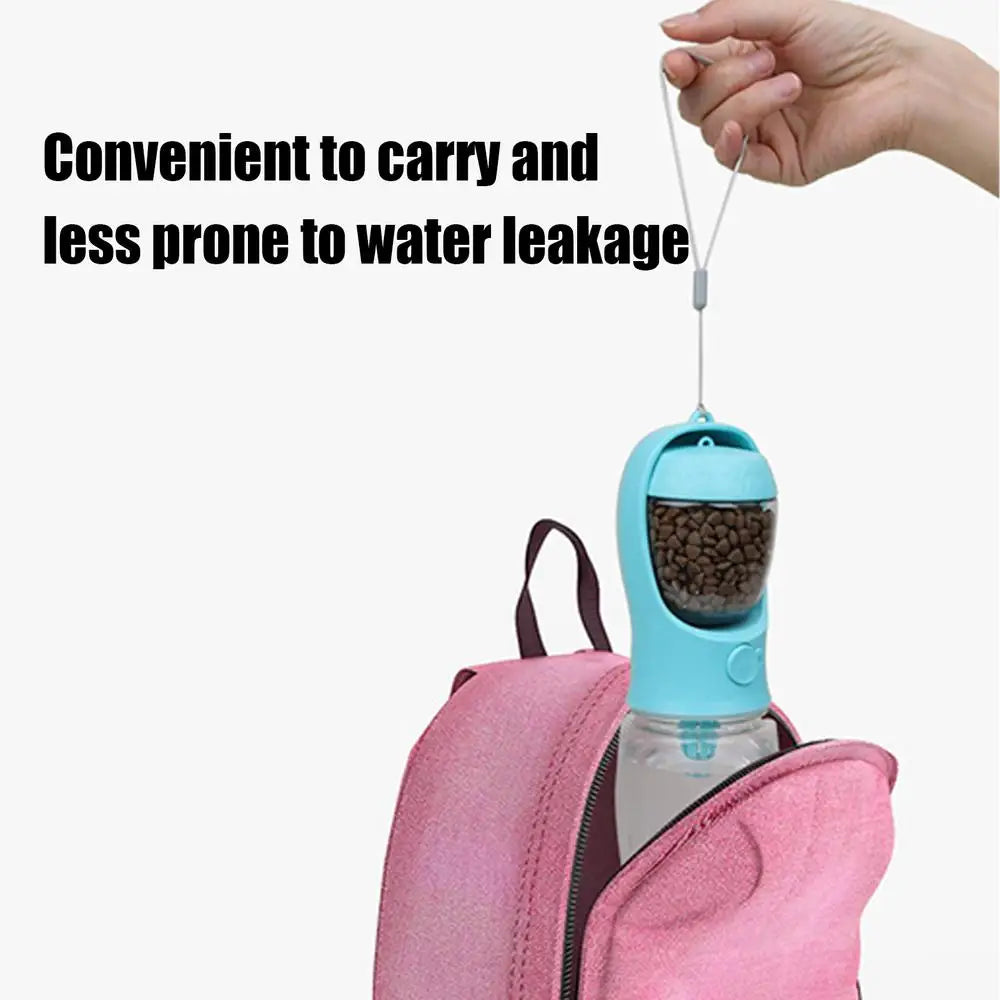 Cats Outdoor Drinking Cups Outing Dog Drinker Bottle Multifunction Dog Dry Food Water Dispenser For Walking Camping Home