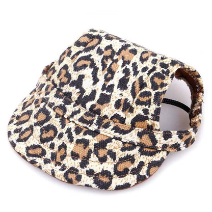 Adjustable Baseball Cap with Ear Holes for Large Medium and Small Dogs Summer Dog Cap Puppy Sun Hat Outdoor Hiking Pet Products